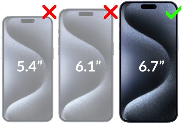 Kompatibilität des moVear gehärteten Glases mBOX GLASS mSHIELD 2.5D MAX privacy für Apple iPhone 15 Pro Max (6.7 Ein Bild, das die Kompatibilität des gehärteten Glases moVear mBOX GLASS mSHIELD 2.5D MAX privacy auf Apple iPhone 15 Pro Max (6.7